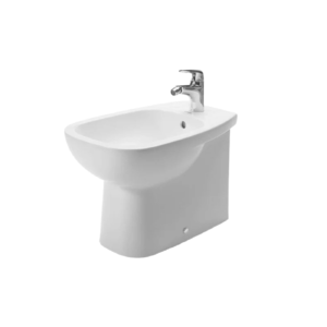 Bidet pour monobloc avec kit d'ancrage Blanc