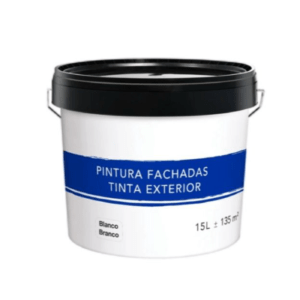 PINTURA EXTERIOR MATE 15 L BLANCA